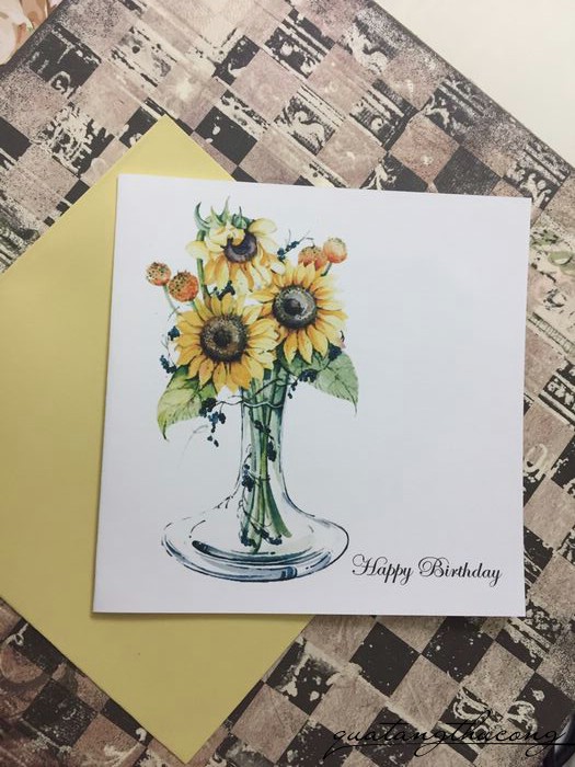 Thiệp in Happy birthday 17